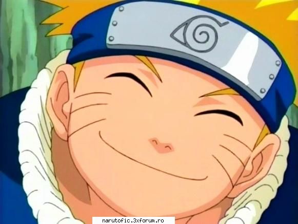 Naruto Uzumaki - 3 ce zambet idiot - Naruto